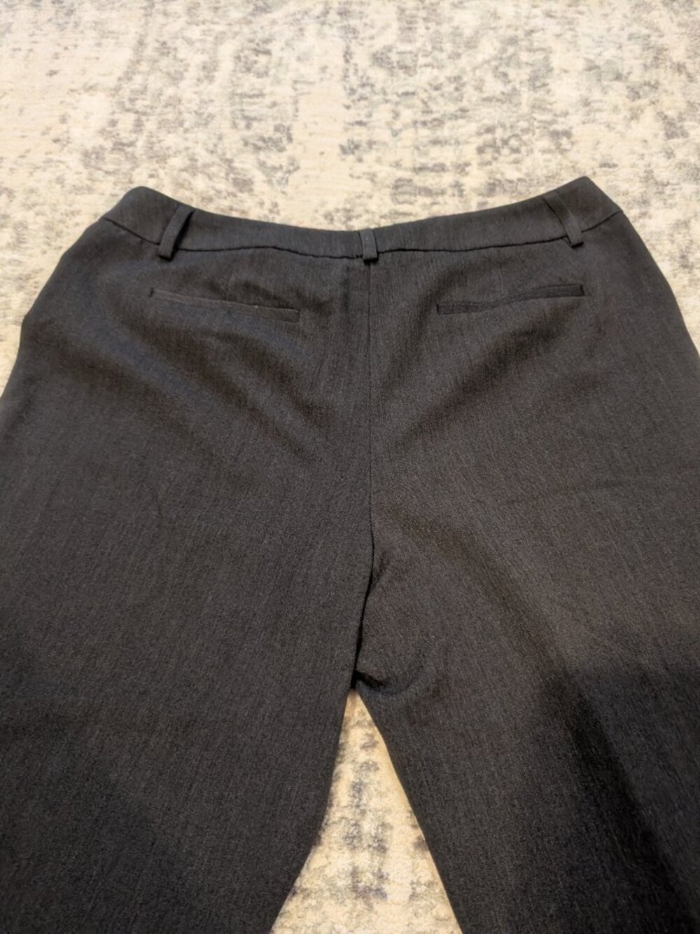 APT. 9 Curvy fit Dark Gray Dress Pants Women's Size 12 Bootcut Career Stretch - Picture 10 of 10